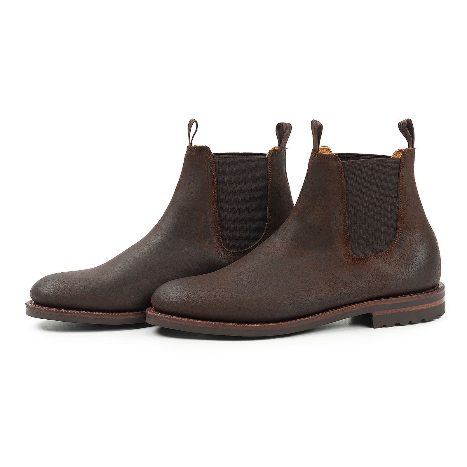 514015 - RUST WAXY COMMANDER - E – Meermin Shoes - Factory Seconds