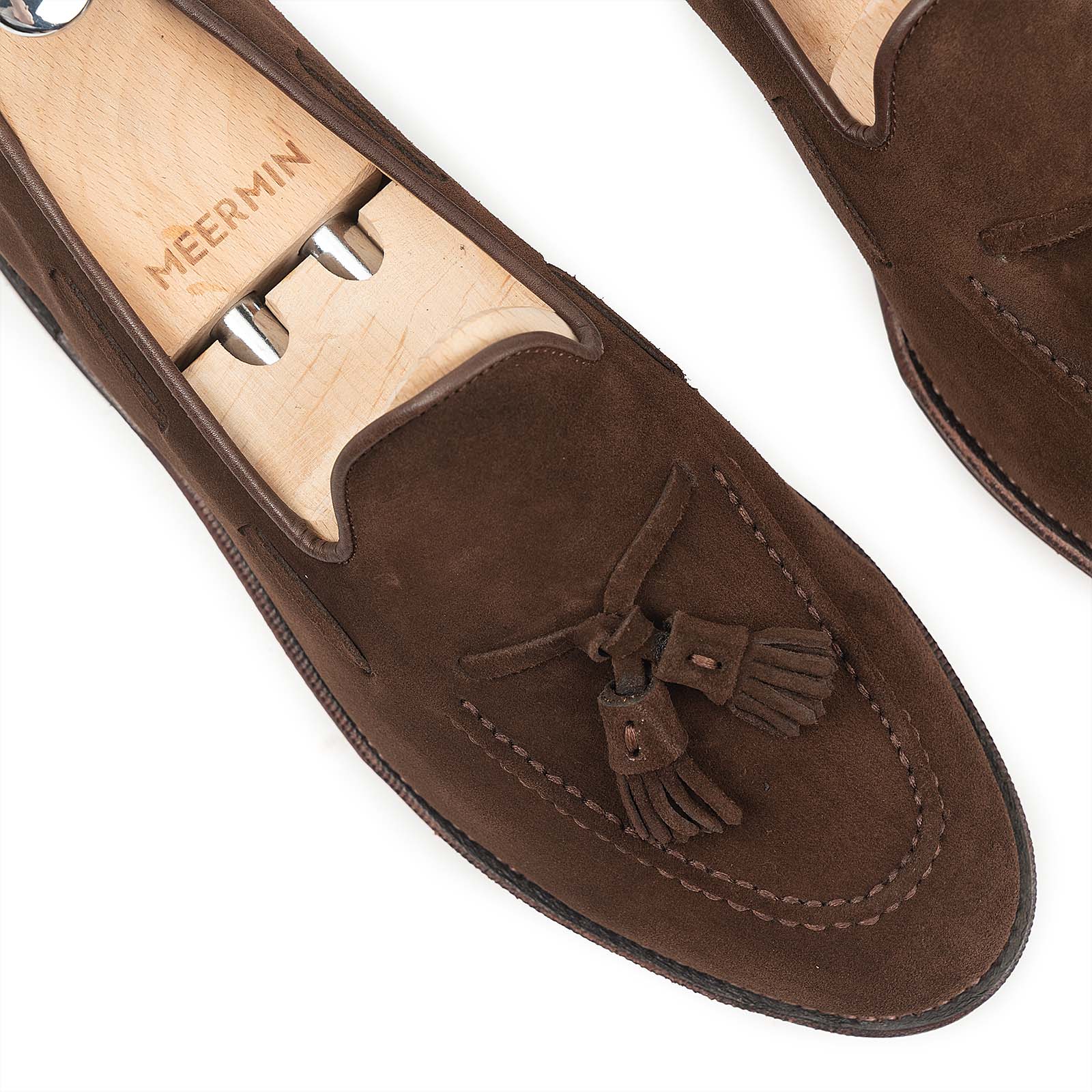 514035 - BROWN SUEDE - E – Meermin Shoes - Factory Seconds